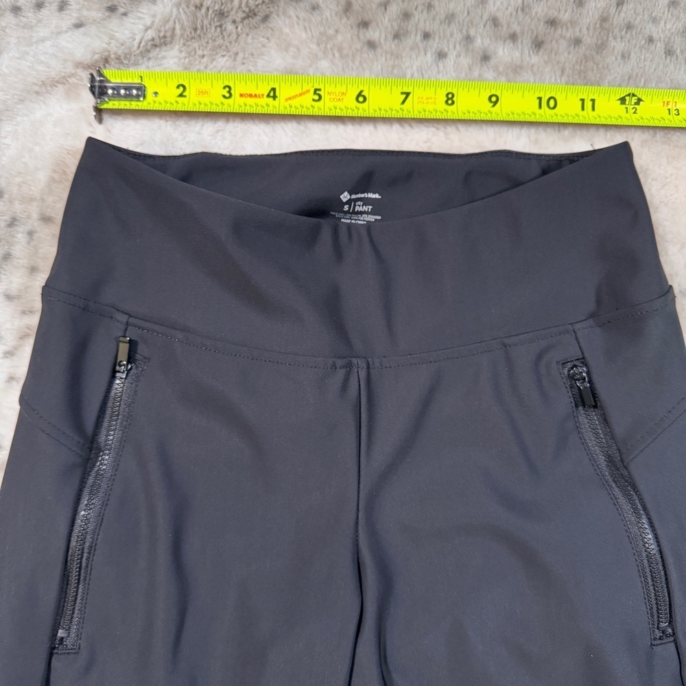 Member's Mark City Pant - Black High-Rise Legging w/ Zipper Pocket - Small - Picture 5 of 10